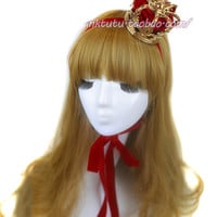 Cos headdress queen three-dimensional crown tiara - Thumbnail 1