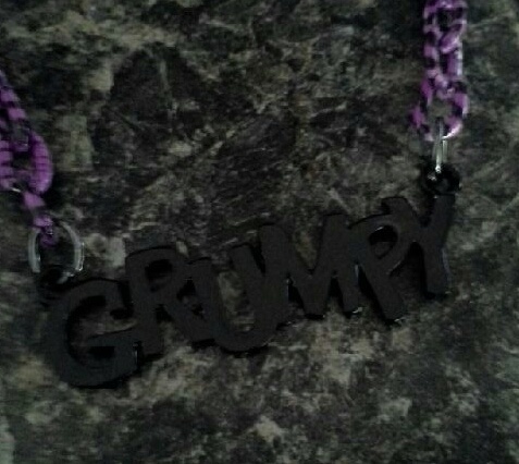 Snow White & The Seven Dwarves GRUMPY Necklace