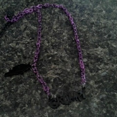 Snow white & the seven dwarves grumpy necklace