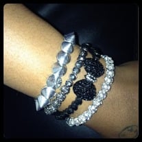 Crystal Accessory Bracelets For Custom State It Bands