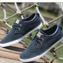 Brand Men Shoes Casual Lace Up Canvas Shoes Men-3