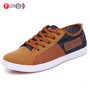  plimsolls canvas shoes men breathable Fashion patchwork men Shoes lace-up platform casual Shoes-2