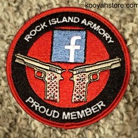 Rock Island Facebook Group patch - Thumbnail 1