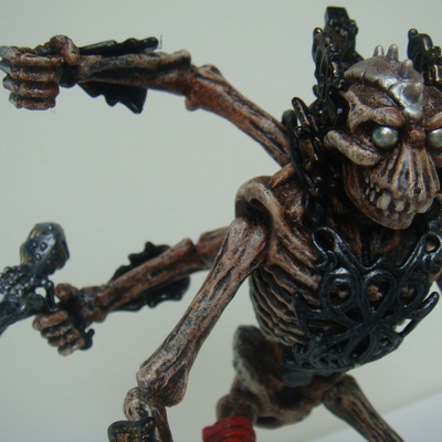 Custom painted skeleton warriors: aracula