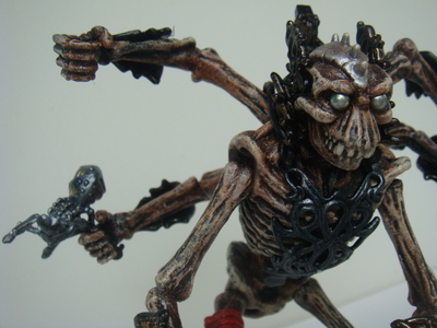 Custom painted skeleton warriors: aracula