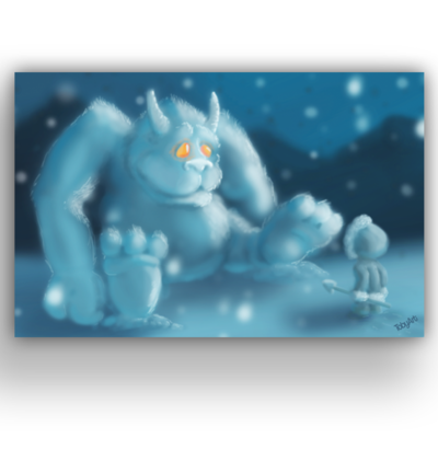 Snow Monster - Print 11x17