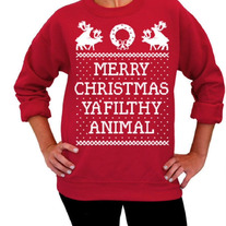 Merry Christmas Ya Filthy Animal Sweater