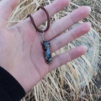 Snowflake Obsidian Necklace - Thumbnail 2