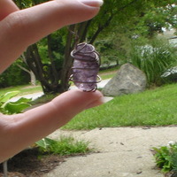 Amethyst Necklace (Smooth) - Thumbnail 2