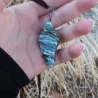 Striated Sandstone Pendant - Thumbnail 1