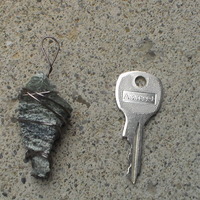Striated Sandstone Pendant - Thumbnail 2