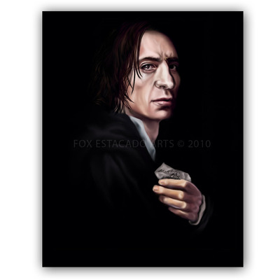 "portrait of severus snape" print - Thumbnail 5