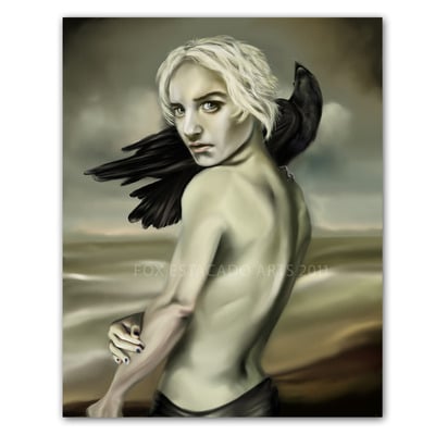 "draco, marked" print