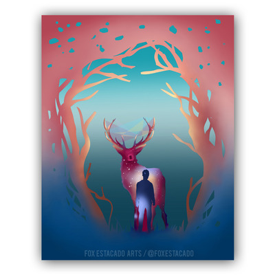 "you're never really alone" print - Thumbnail 3