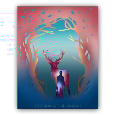 "You're Never Really Alone" Print