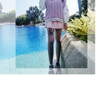 Harajuku Fashion Love Heart Fleece Sweater - Thumbnail 4