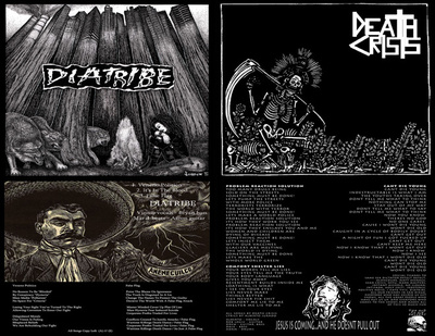 DIATRIBE / DEATH CRISIS Split EP 
