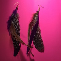 Feather Earrings - Thumbnail 1