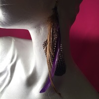 Feather Earrings - Thumbnail 2