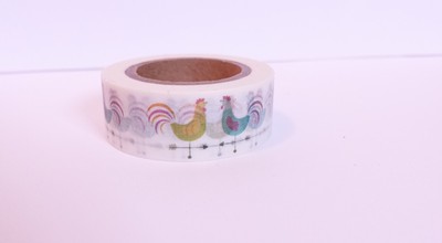 Weather Vane Rooster Washi