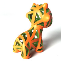 Orange and Green Raffy - Thumbnail 1