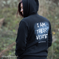 I AM THEIR VOICE HOODIE - Thumbnail 2