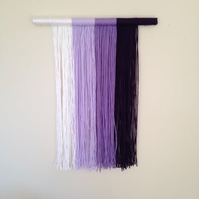 Purple ombre wall hanging - Thumbnail 3