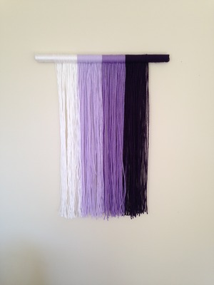 Purple Ombre Wall Hanging