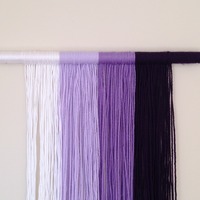 Purple Ombre Wall Hanging - Thumbnail 1