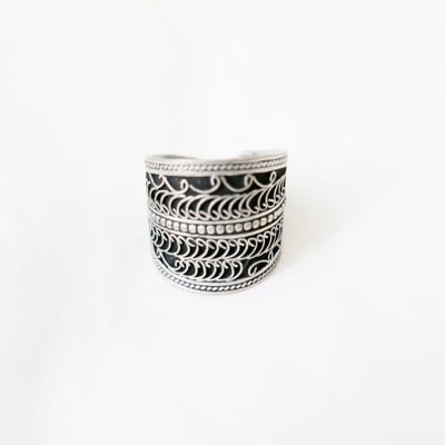 Braided tibetan cuff