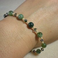 Jasper and Crystal Bracelet - Thumbnail 3