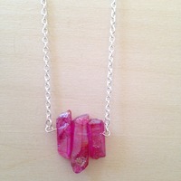 Angel Aura Crystal Necklace - Thumbnail 1