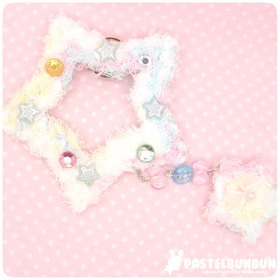 Fuzzy star 2-way clip - style 4