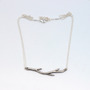 Sterling Silver Cast Branch Necklace-1