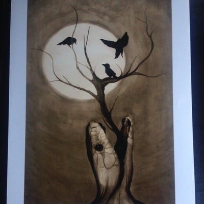 Prints of the hand that feeds