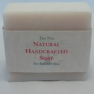 Tea tree & silica soap for sensitive skin