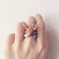 merryme Deer 3-piece Ring Set - Thumbnail 3