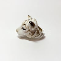 merryme White Tiger Cocktail Ring Set - Thumbnail 2