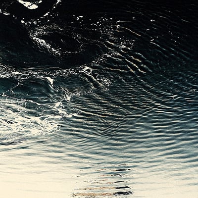 "disintegration" rare large print (17" x 22") [limited stock]