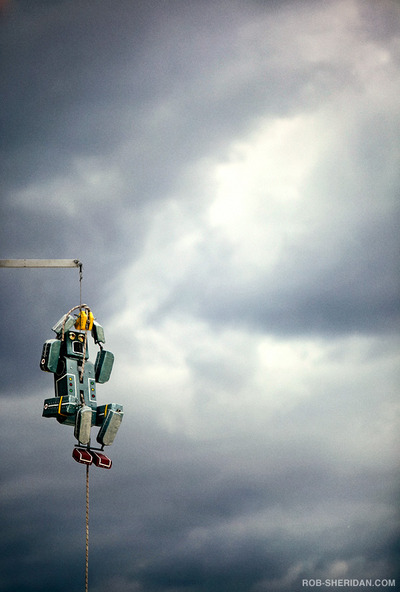 Old Carnival, Paris, 2009 large print (17" x 22")