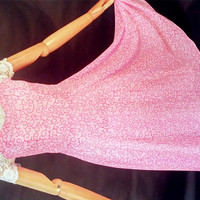 BM50 Aurora inspired dress disneybound disneybounding pink princess off shoulder - Thumbnail 3