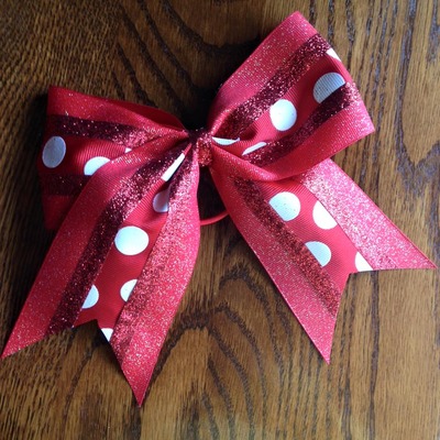 All red with glitter and dots - Thumbnail 4