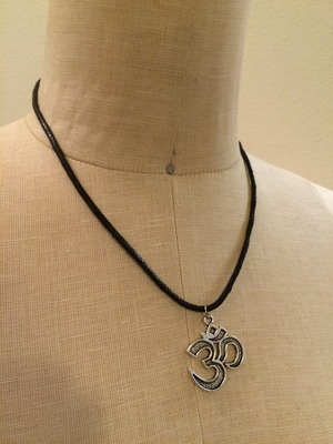 Om Waxcord Necklace (silver)