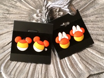 Mickey Candy Corn Earrings