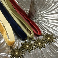 Sunburst Choker (Mustard/Brass) - Thumbnail 1