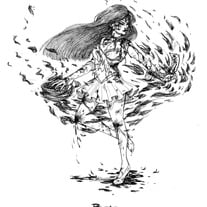 Sailor Mars - Postcard