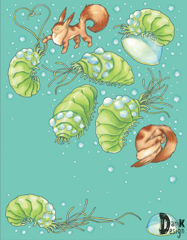 The Fox & The Ohmu - Print