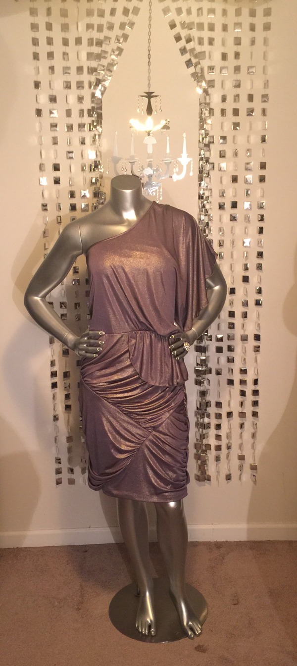 New Torrid Metallic Bodycon Dress 3x