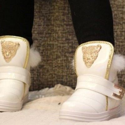 Kids custom winter boots new