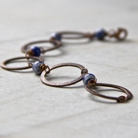 Chunky Circle Earrings - Thumbnail 1